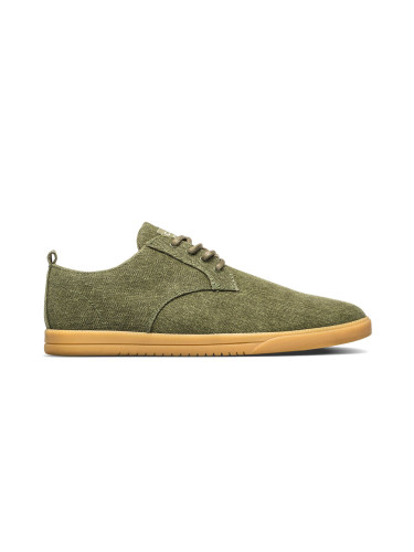 Clae Ellington Textile Olive Washed Canvas