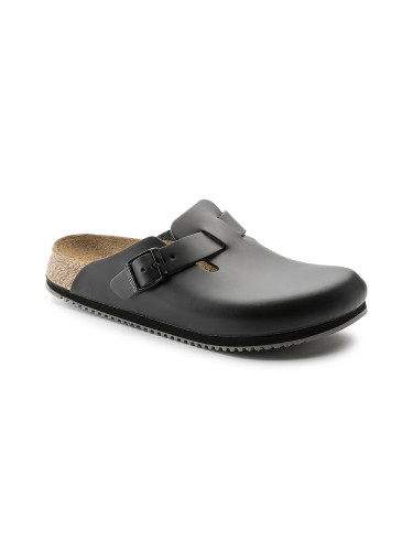 Birkenstock Boston Super Grip Leather Narrow Fit