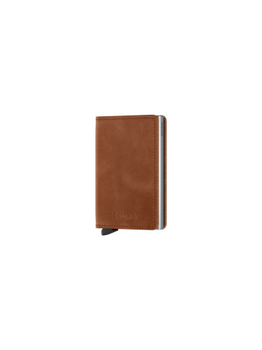 Secrid Slimwallet Vintage Cognac-Silver