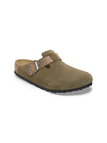 Birkenstock Boston Mixed Leather Narrow Fit