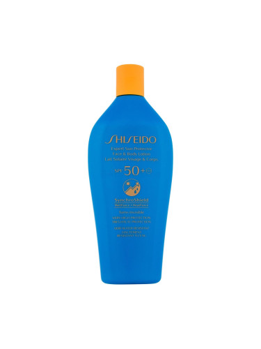Shiseido Expert Sun Face & Body Lotion SPF50+ Слънцезащитна козметика за тяло за жени 300 ml
