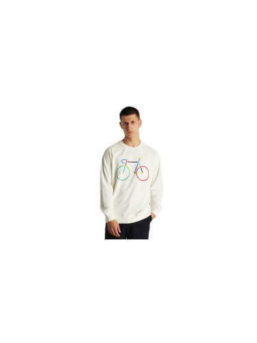 Dedicated Sweatshirt Malmoe Color Bike Off-White