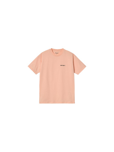 Carhartt WIP W S/S Script Embroidery T-S Grapefruit