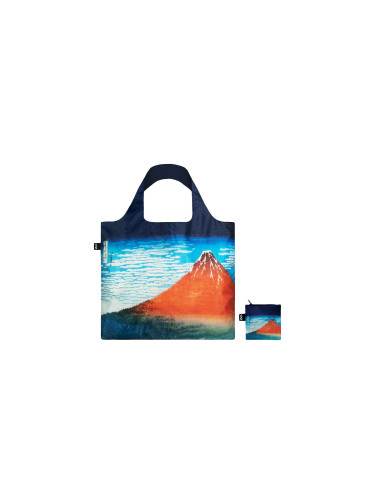 Loqi Katsushika Hokusai - Red Fuji Recycled Bag