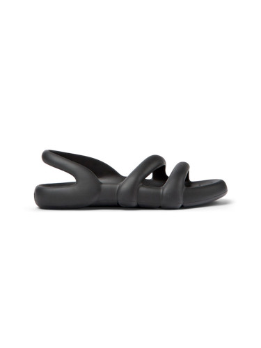 Camper Kobarah Flat Sandals Black