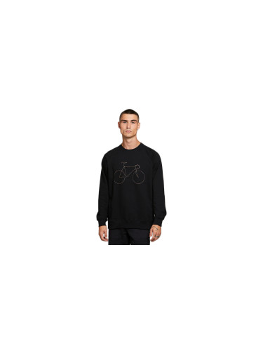 Dedicated Sweatshirt Malmoe Rainbow Bicycle Black