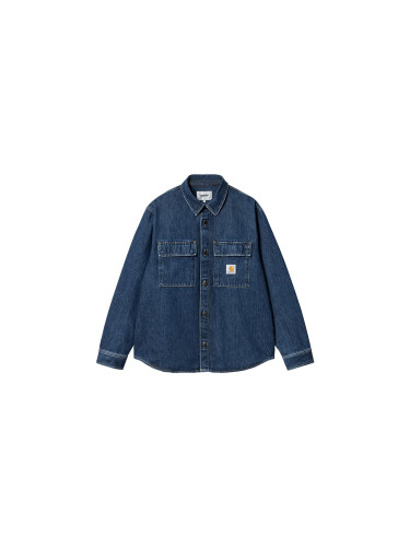 Carhartt WIP Manny Shirt Jac Blue Stone Washed