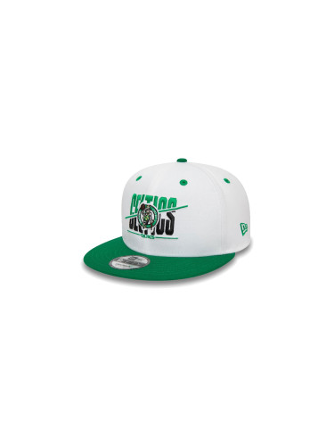 New Era Boston Celtics White Crown 9FIFTY Snapback Cap