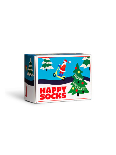 Happy Socks 2-Pack Happy Holidays Socks Gift Set