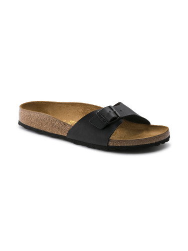 Birkenstock Madrid Black Narrow Fit