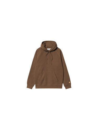 Carhartt WIP Hooded Chase Sweat Chocolate