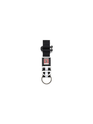 Chrome Industries Mini Buckle Key Chain Silver