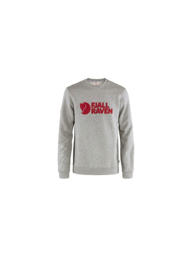 Fjällräven Logo Sweater M Grey Melange