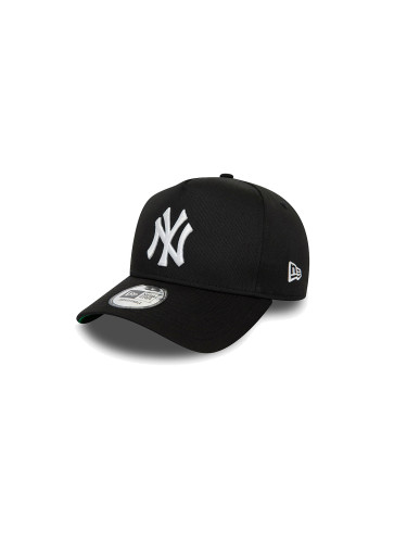 New Era New York Yankees World Series Patch Black 9FORTY E-Frame Adjustable Cap