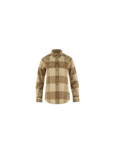 Fjällräven Canada Shirt LS W Brown-Light Beige