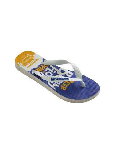 Havaianas Simpsons White Blue