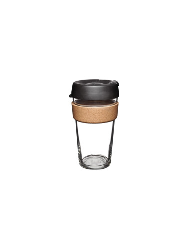 KeepCup Cork Brew Black L - 16oz / 454ml