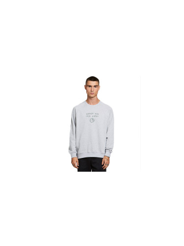 Dedicated Sweatshirt Malmoe Local Planet Grey Melange