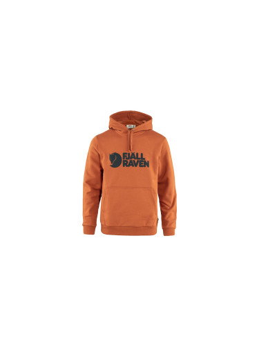 Fjällräven Logo Hoodie M Terracotta Brown