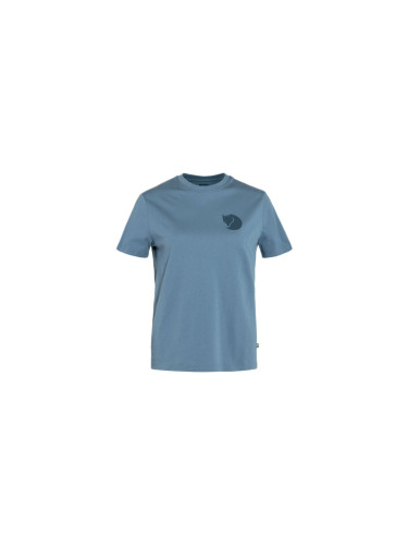 Fjällräven Fox Boxy Logo Tee W Dawn Blue