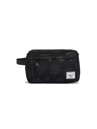 Herschel Supply Chapter Travel Kit Black Floral Sun