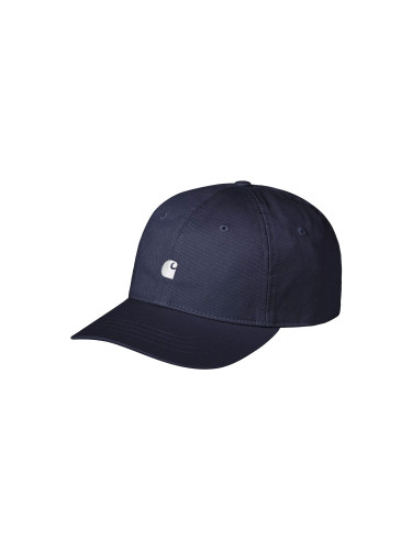 Carhartt WIP Madison Logo Cap Air Force Blue White