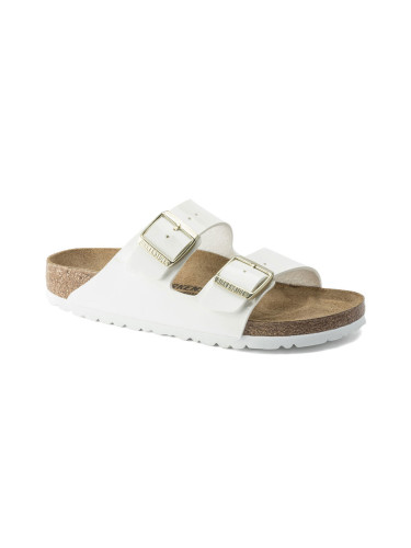 Birkenstock Arizona BF Patent White Narrow Fit