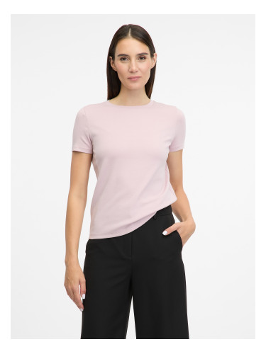 Light pink women's short-sleeved T-shirt ORSAY - Women's