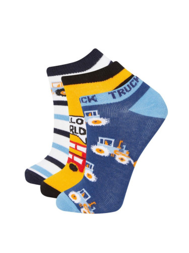 DEFACTO Size 3-Pack Cotton Ankle Socks