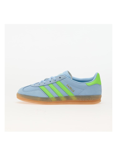 Сникърси adidas Gazelle Indoor W Clear Sky/ Solar Green/ Gum EUR 37 1/3