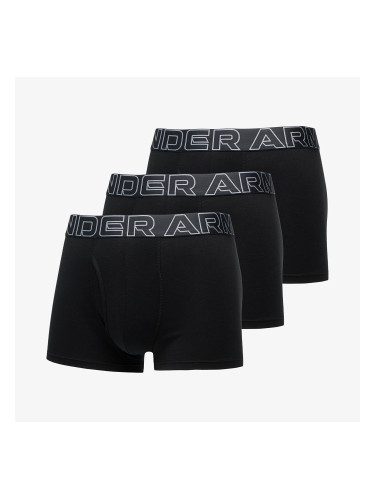 Боксерки Under Armour M Performance Cotton 3in 3-Pack Black L