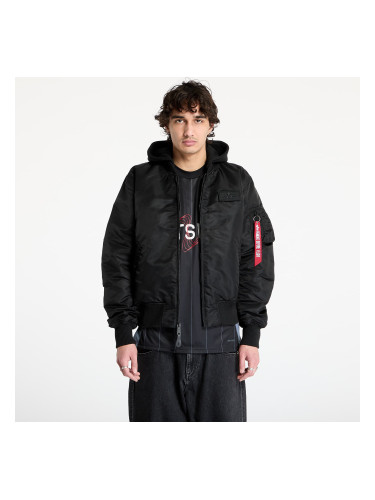 Яке Alpha Industries MA - 1 ZH Back Print Black L