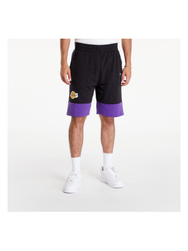 Къси панталони New Era NBA Colour Block Shorts Los Angeles Lakers Black/ True Purple L