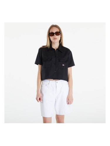 Риза Dickies Cropped Short Sleeve Work Shirt Black XS