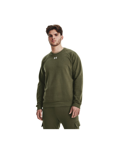 Суитшърт Under Armour Rival Fleece Crew Marine Od Green L