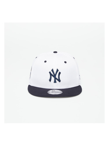 Шапка New Era New York Yankees White Crown Patch 9Fifty Snapback Cap Optic White/ Navy S-M