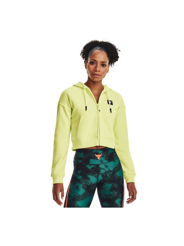 Суитшърт Under Armour Project Rck Hw Terry Fz Green L