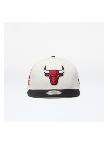 Шапка New Era Chicago Bulls 9Fifty Snapback Ivory/ Black S-M