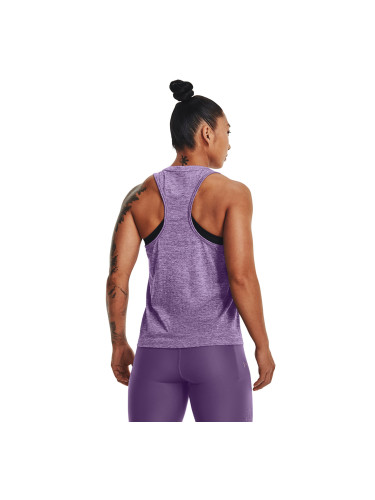 Under Armour Seamless Stride Singlet Purple M