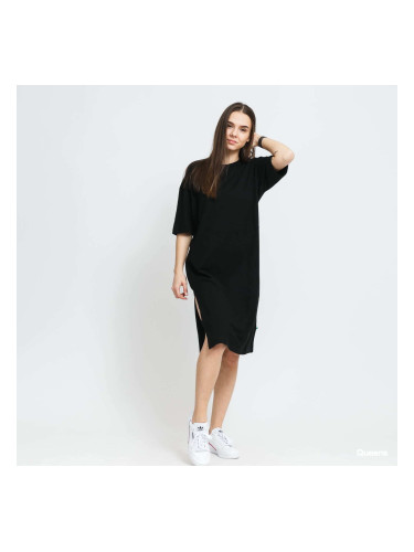 Рокля Urban Classics Ladies Organic Oversized Slit Tee Dress Black XS