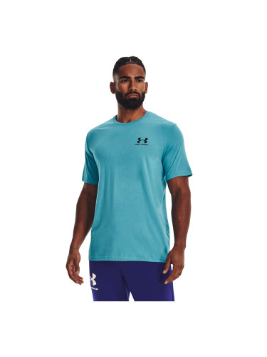 Тениска Under Armour Sportstyle Lc Ss Blue S