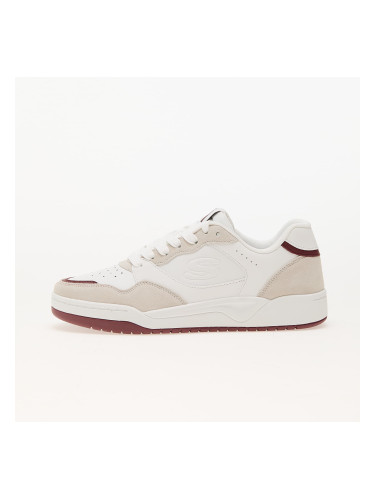 Сникърси Skechers Koopa - Volley Low Lifestyle White/ Burgundy EUR 43