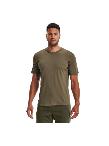 Тениска Under Armour M Tac Cotton T Federal Tan S