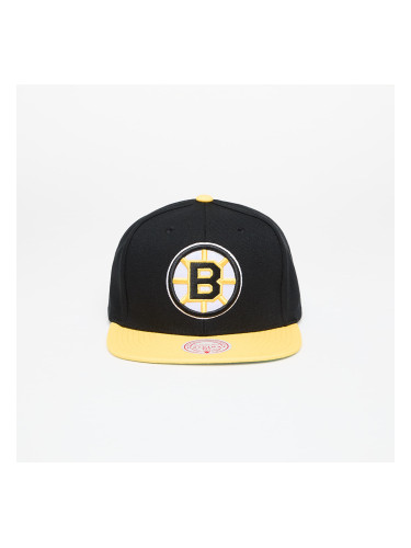 Шапка Mitchell & Ness Bruins NHL Team 2 Tone 2.0 Snapback Black/ Yellow Universal