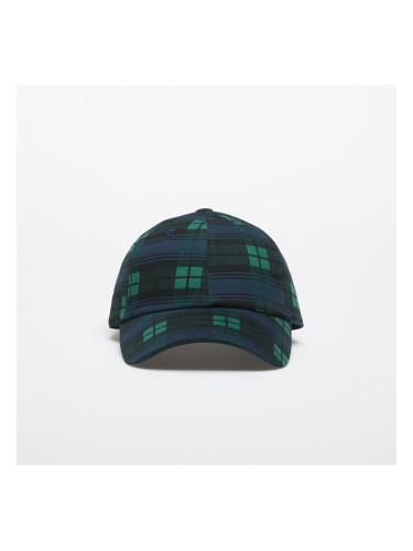 Шапка adidas Tartan Baseball Cap Night Indigo/ Collegiate Green M