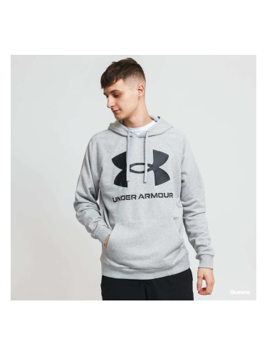 Суитшърт Under Armour Rival Fleece Big Logo Hoodie Gray/ Black S