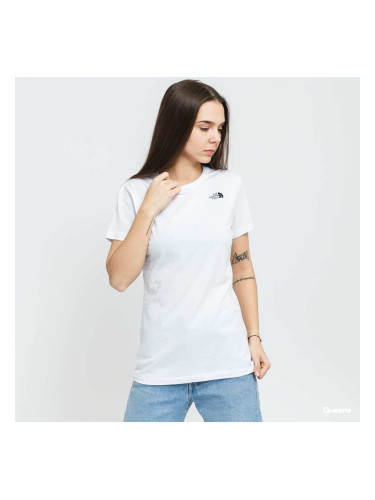 Тениска The North Face W SS Simple Dome Tee White L