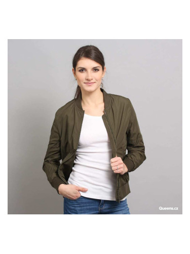 Яке Urban Classics Ladies Light Bomber Jacket Green XS