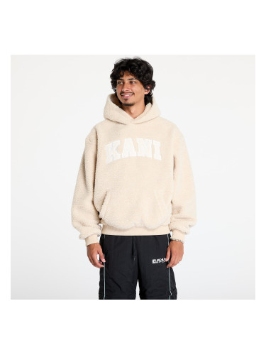 Суитшърт Karl Kani Serif Teddy Hoodie Light Sand S