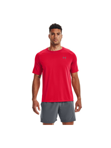 Тениска Under Armour Tech 2.0 SS Tee Red/ Graphite M